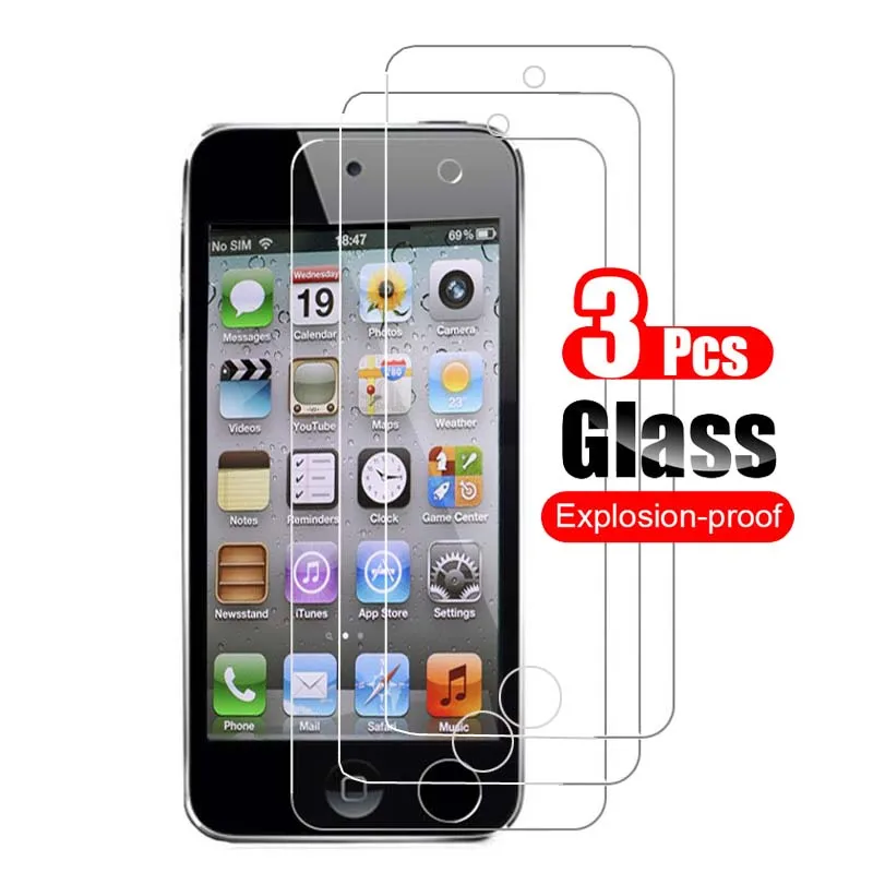 3 шт. Защитное стекло для Apple iPod Touch 5 6 7|Защитные стёкла и плёнки телефонов| |