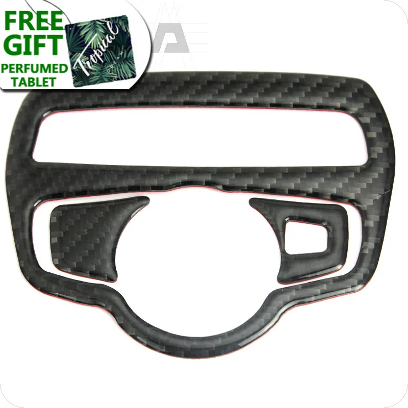 

Carbon Fiber Headlight Switch Frame Trim Sticker For Mercedes Benz C Class W205 C180 C200 C300 GLC