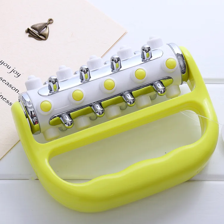 Ролик-массажер для целлюлита 1 шт. ролики массажа ног борьбы с синим D жиром живота