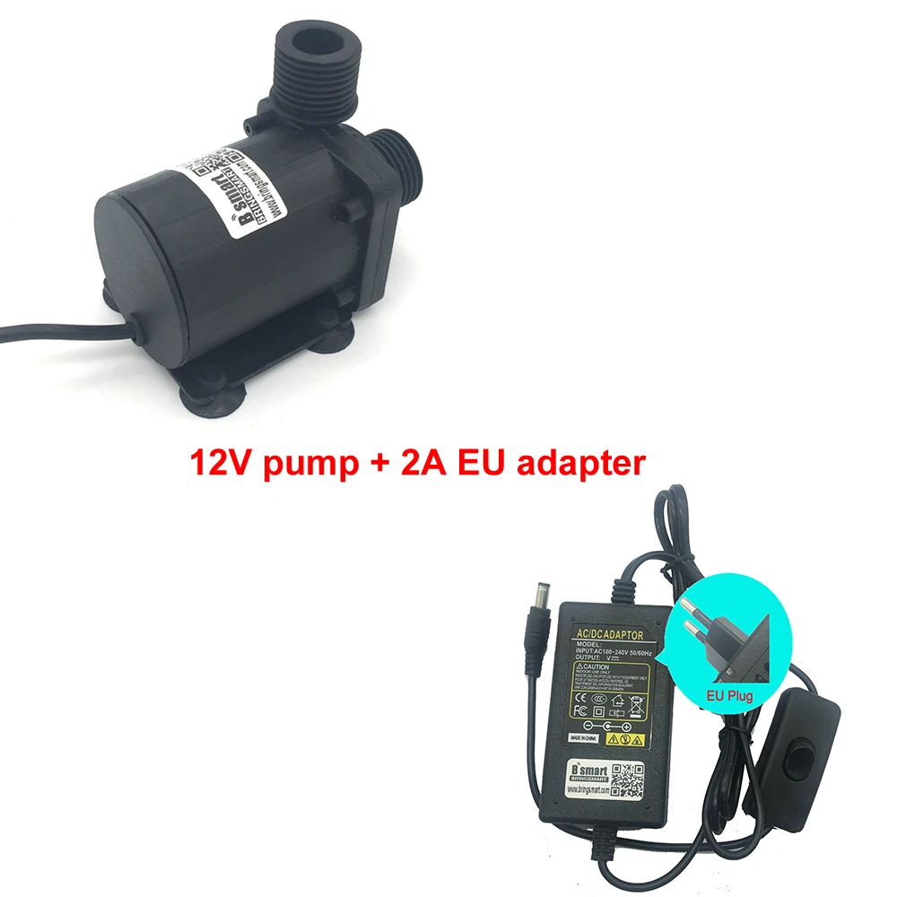 SR-800B 670-1150L/ч 3,5-7 м бустерный насос 12V 24V DC безщеточный Водяной насос погружной фонтан воды Самовсасывающий насос