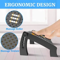 height adjustable footrest with massage surface under desk ergonomic comfort home office foot stool