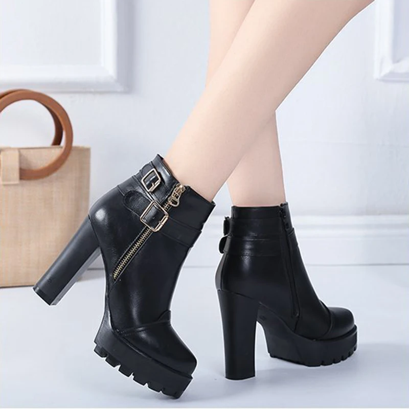 Женские ботинки челси с металлической пряжкой и ремешком женские ботильоны на