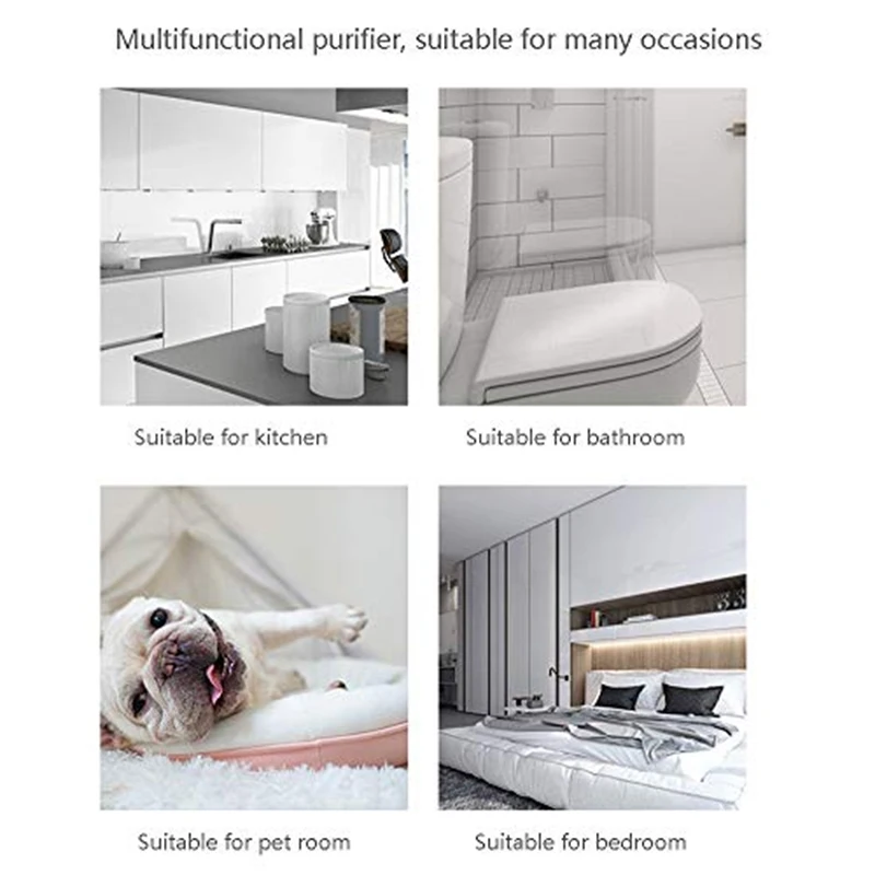 

Kitchen and Toilet Air Purifier Household Deodorization Disinfection Ozone Machine Formaldehyde Remover Air Cleaner