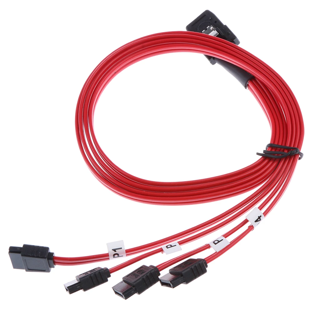 

SFF8087 Connector Cable Mini SAS To SFF-8087 4X SATA HDD Hard Drive