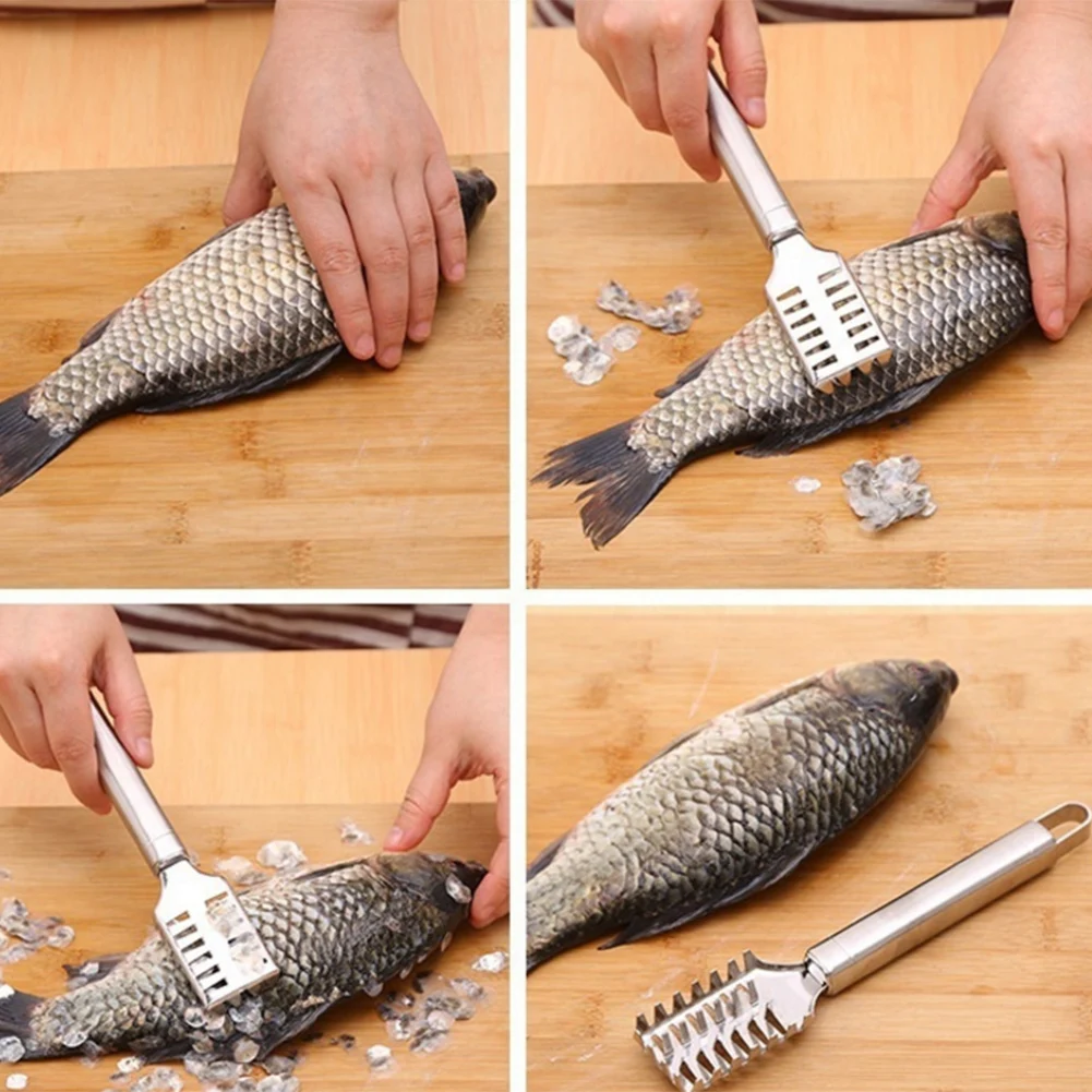 Скребок для чешуи щетка рыбьей кожи терка нож соскабливания инструмент быстрой