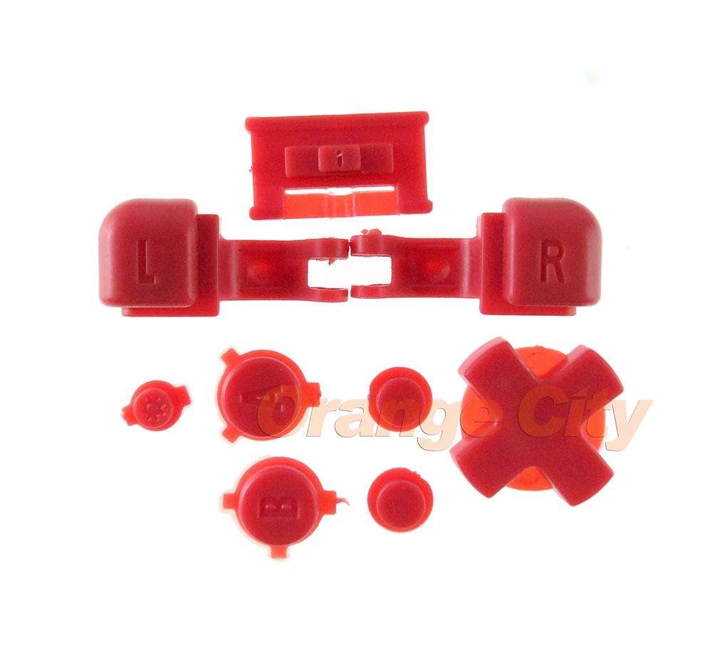 Красочные пластиковые A B выберите Пуск L R Кнопки D Pad для GBA SP полные кнопки 1