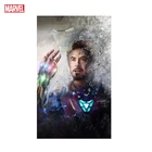 Плакат Marvel с Железным человеком настенная живопись, Картина на холсте, постер с супергероем из фильма, настенное украшение для спальни, детская роспись