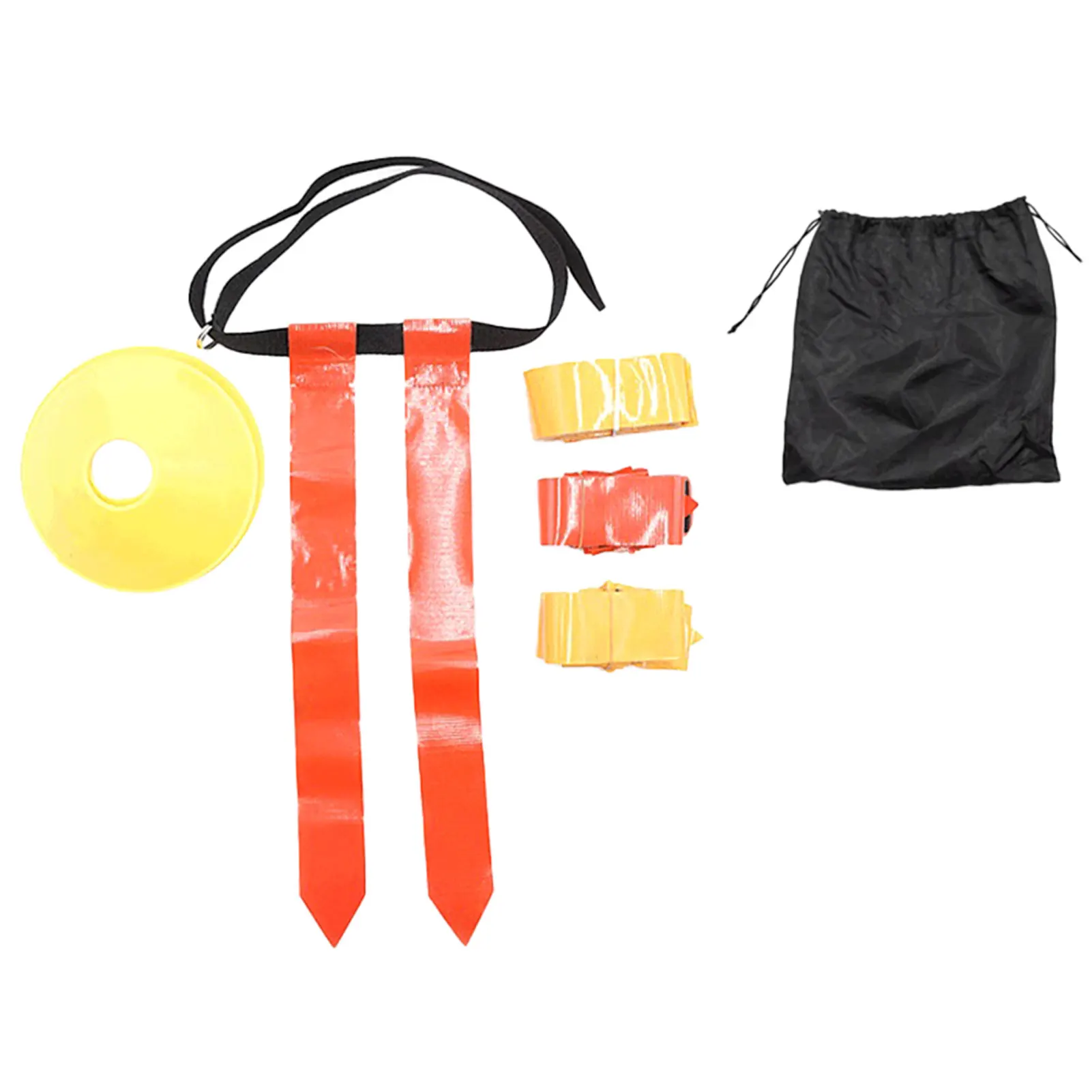 

Sports Football Belt Tag Set Rugger Training Family Soccer Site Sign Outdoor Half Circle Game PVC Accessories Group