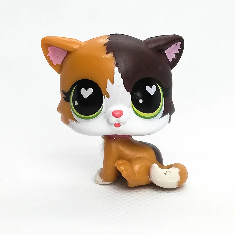 10 шт. случайный LPS короткие волосы Кошка pet shop игрушки стоя рисунок оригинальный