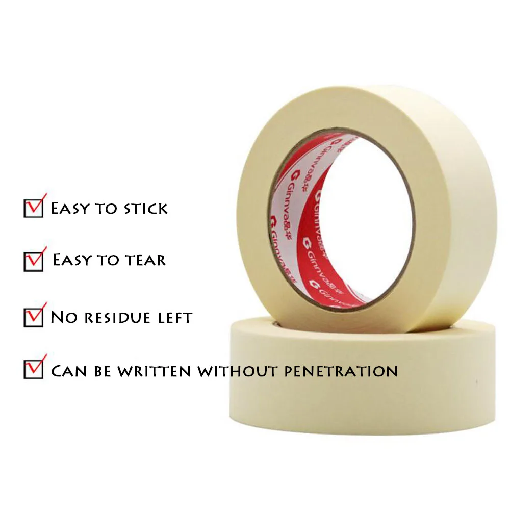 Лента Маскировочная односторонняя белая 20 м | Обустройство дома