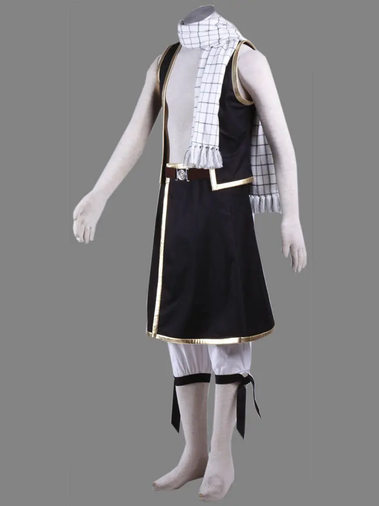 

Fairy Tail Natsu Cosplay Costume Halloween Costumes for Men MJC1041