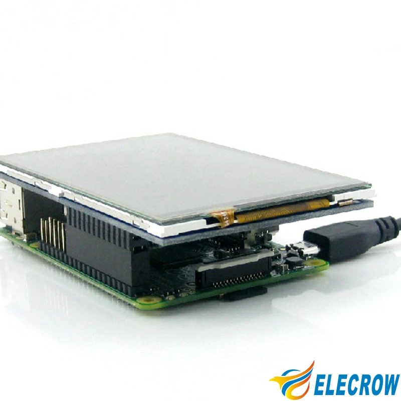4-дюймовый дисплей Raspberry Pi с сенсорным экраном ЖК-дисплей TFT HD 480X320 Интерфейсный