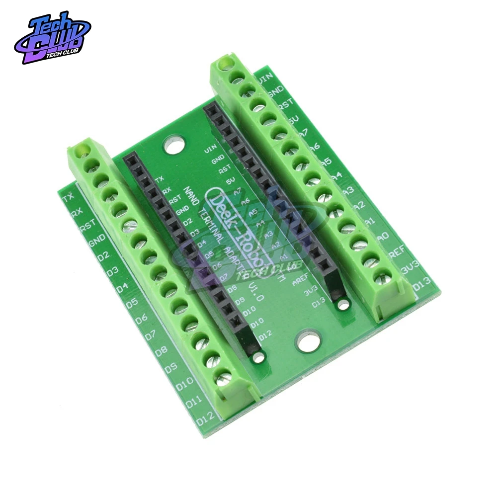 Плата расширения для контроллера NANO V3.0 простая Расширительная пластина Arduino AVR