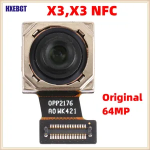 Original Back Camera For Xiaomi Poco X3 ,X3 NFC 64MP Main Backside
Camera Module Flex Cable Smartphone Repair Parts