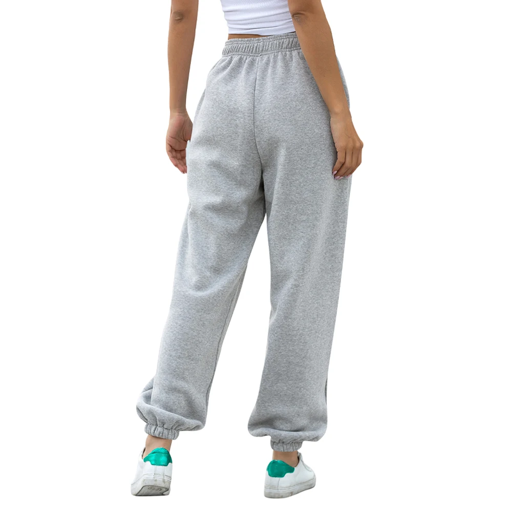 Для женщин Повседневное брюки женские Женская одежда длинные штаны с эластичной