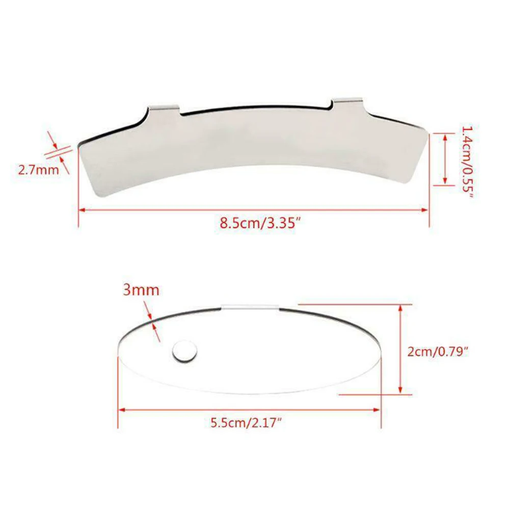 

1*85mm MTB Bike Bicycle Disc Brake Pads Rotor Alignment Spacer Mount Wear Resistance Stainless Steel 0.32mm Thickness