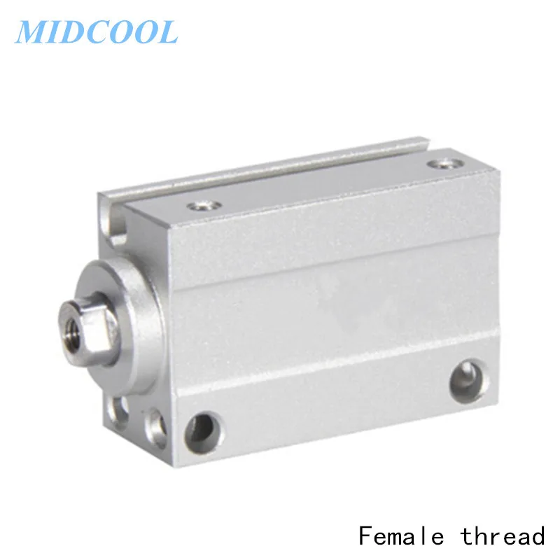 Воздушный цилиндр серии MU диаметр 20 мм MU20 MU20X5/10/15/20/25/30/35/40/45/50 мини-цилиндр со