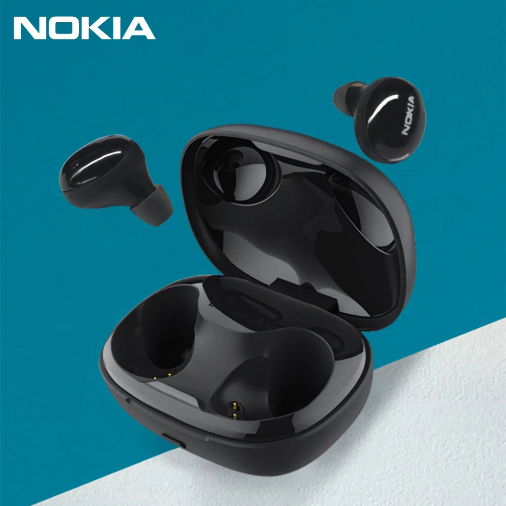 

Nokia TWS-411 TWS-411W Wireless Earphone Noise Reduction Headset HIFI Stereo Bluetooth 5.1 Headphones Wireless Charging Earbuds