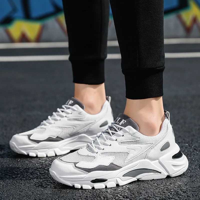 Для мужчин повседневная легкая обувь противоударный не хватает до дышащие