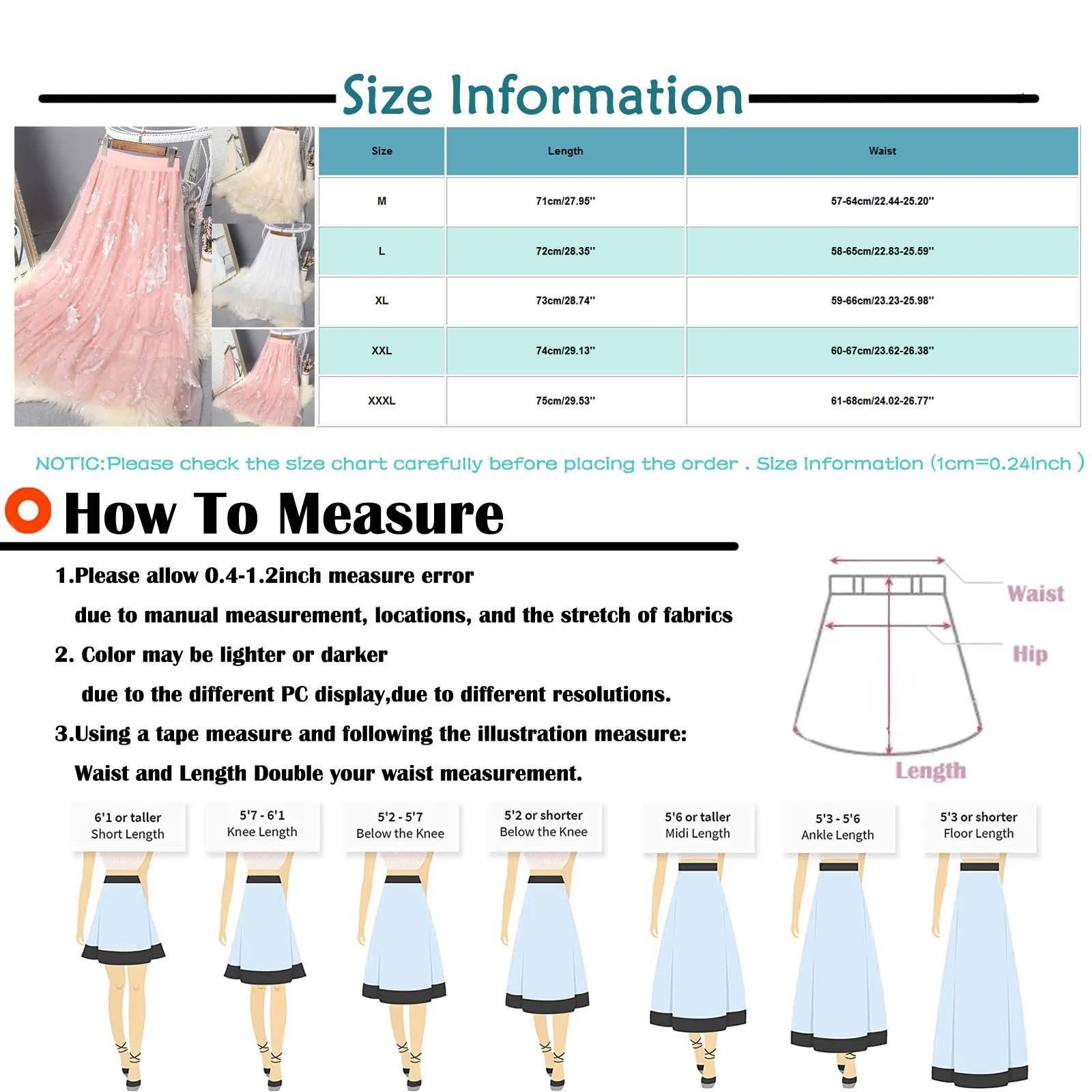 

Women Fashion High Waist Pleated Mesh Overlay Elastic Waist like Silk Summer Big Swing A-lineTulle Skirt Femme