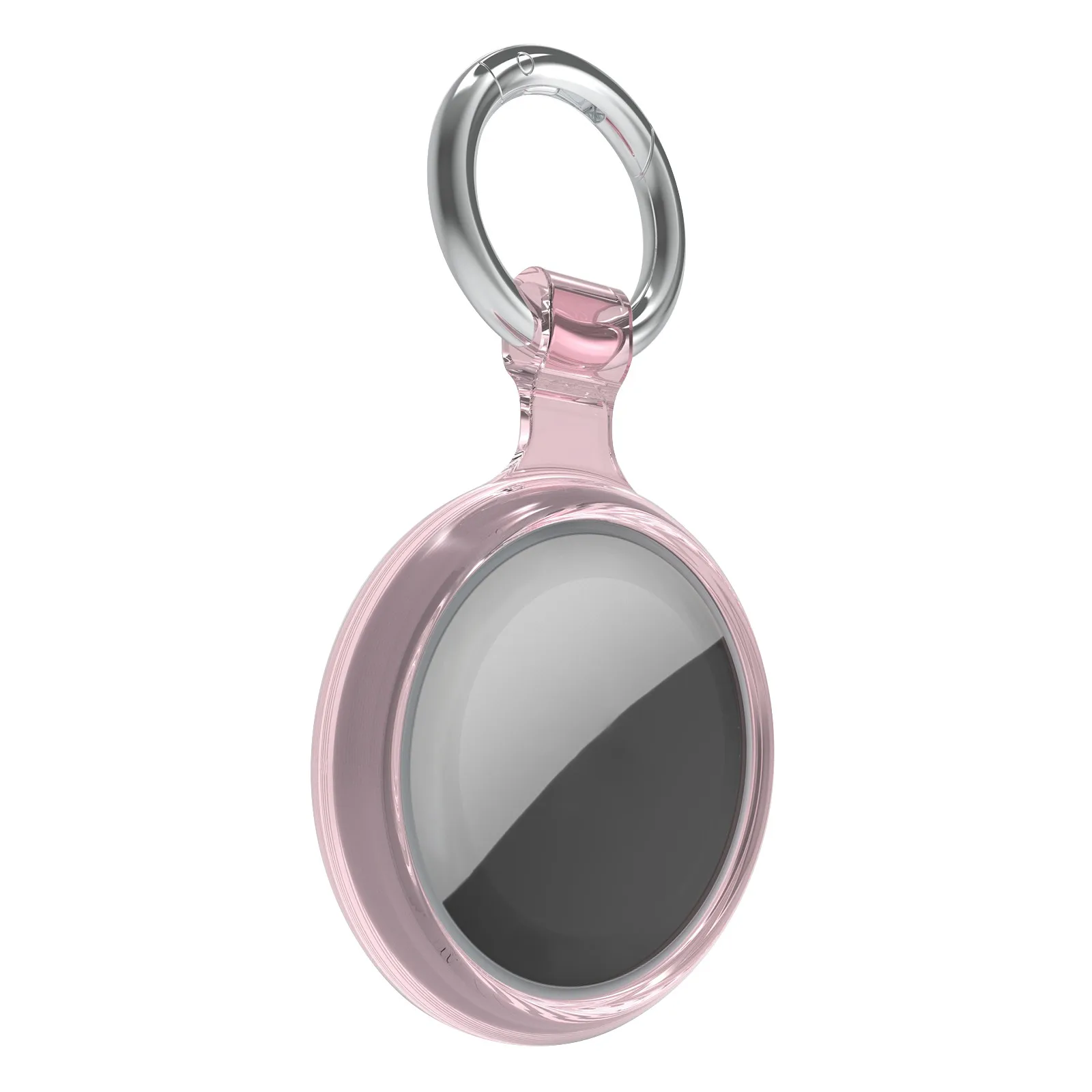 

For Apple AirTags Transparent Soft Silica Gel Protective Case Location-Tracker Shell For AirTags 4pc