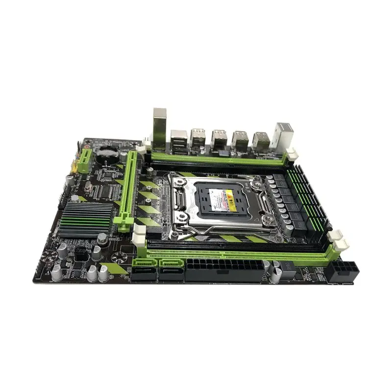 Kaufen X79G Turbo Motherboard LGA2011 Combos Mainboard E5 2689 CPU 4x8G DDR3 PCI-E NVME M.2 SSD Speicher Karte Für In-tel