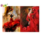 DPF 5D круглаяквадратная полноформатная алмазная живопись, вышивка крестиком, сказочный танцор, алмазная вышивка, мозаика, наборы для вышивки, домашний декор