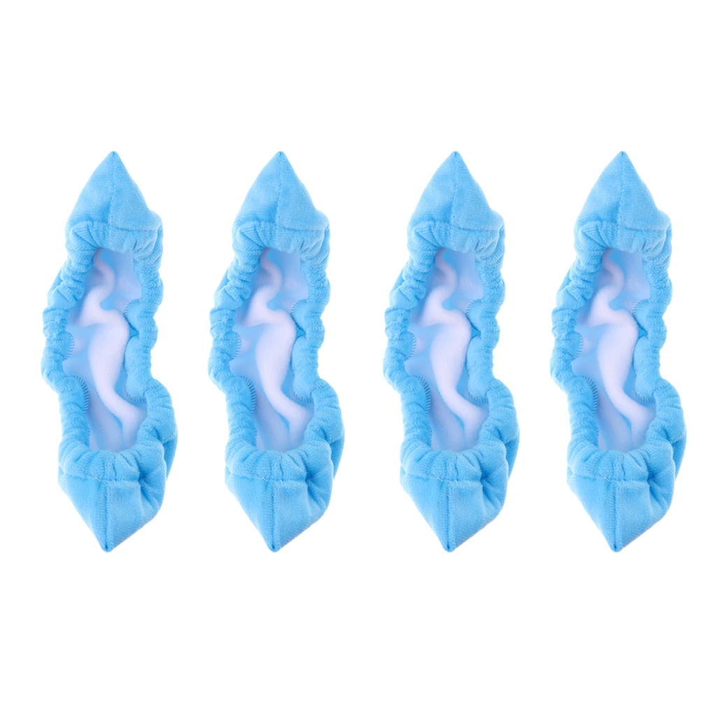 2 пары спортивные хоккейные для лезвий мягкая махровая ткань протектор Soakers