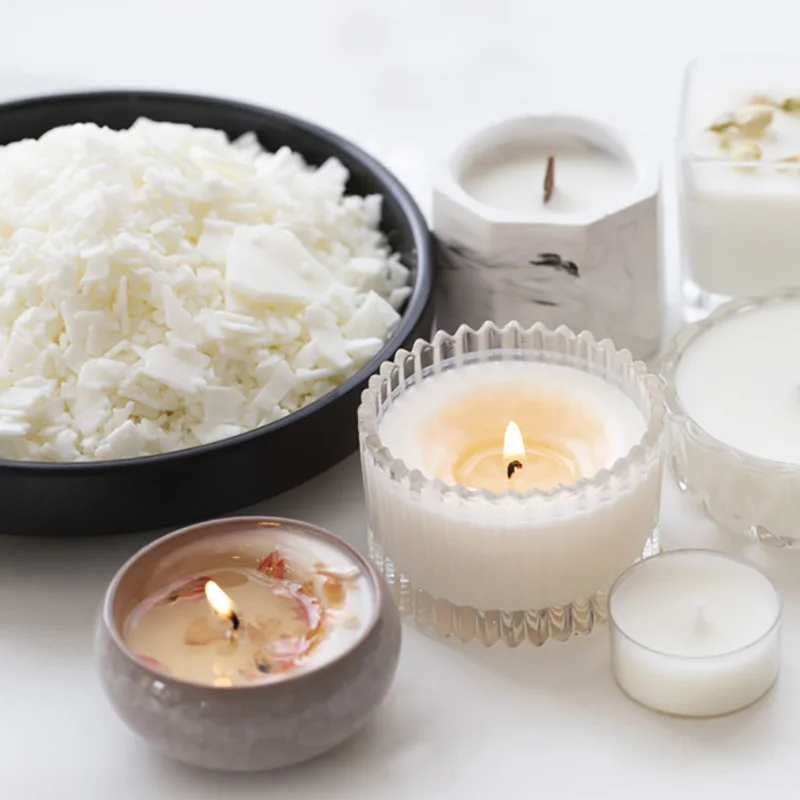 Natural Soy Wax Candle Raw Material DIY Making Handcraft Supplies Sealing Accessories 0.5/1KG | Дом и сад