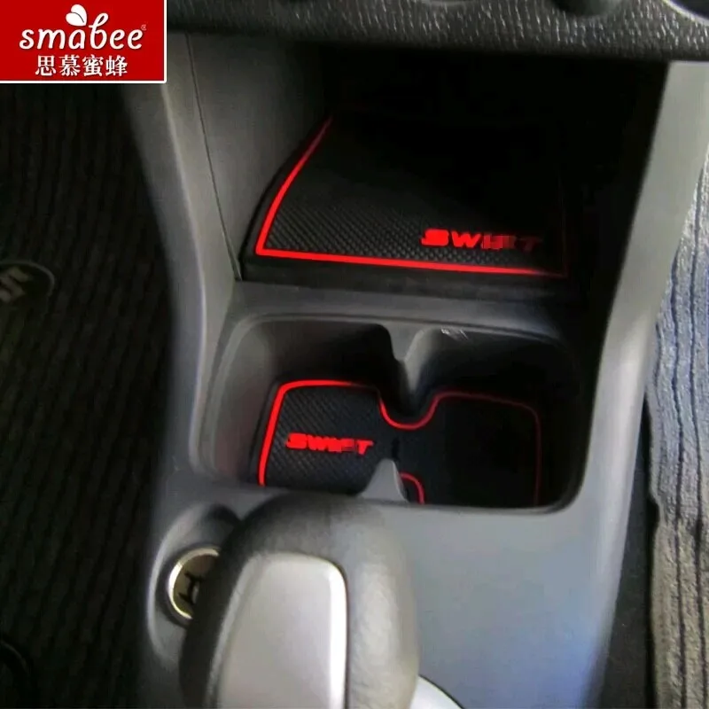 10 шт./компл. для Suzuki Swift 2005 2014 автомобильные аксессуары 3D резиновый коврик