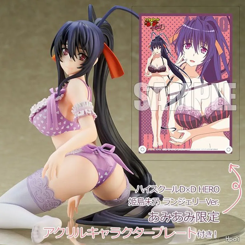 

Аниме фигурки героев старшей школы DxD Himejima Akeno сексуальные девушки аниме ПВХ Рождество 16 см aldult украшения dolladult игрушки подарки