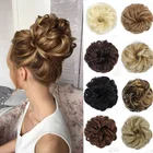 Резинка для волос MANWEI, вьющиеся шиньоны, синтетические волосы, резинка для наращивания волос