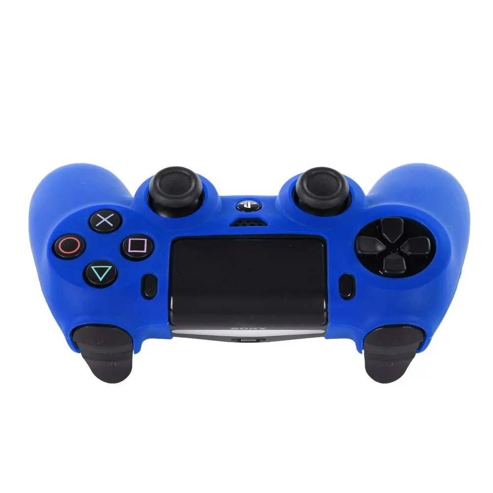 Чехол для контроллера PS4 Sony Playstation 4 Slim/Pro силиконовый мягкий гибкий гелевый