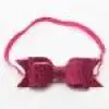 Hot Pink Детская повязка для волос цветок атласная мини-лента для волос банты для новорожденных девочек резинки для волос Детские аксессуары для волос повязка для волос Тиара - Цвет: Hot Pink