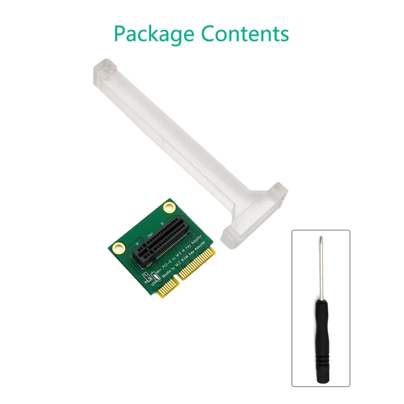 Адаптер M.2 NGFF Key M-Mini PCI-E конвертер B + M Key-MSATA для SSD 2280 NVME | Компьютеры и офис