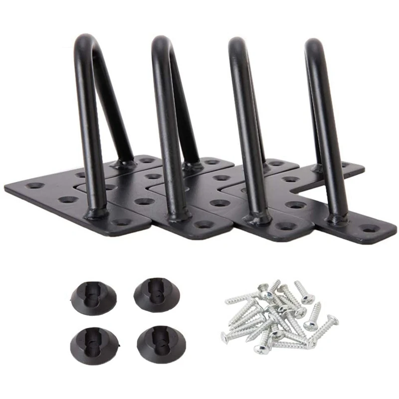 

4 Inch Solid Steel Furniture Table Legs Black Sofa Coffee Table Legs Diy Table Legs Furniture Hardware Legs