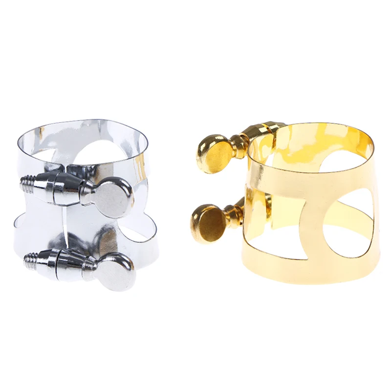 

Мундштук кларнет соединительные зажимы крепеж для детали кларнета Металл золото и серебро Цвет нержавеющая стальной мундштук защита