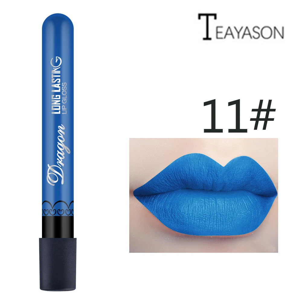 Модный сексуальный матовый блеск для губ Жидкий стойкий водостойкий