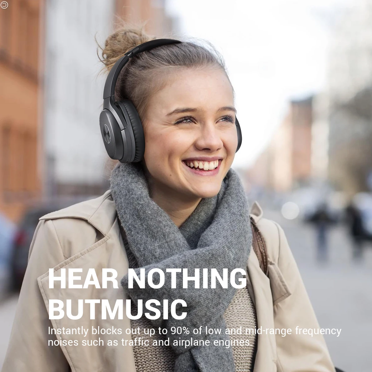 EKSA E5 Bluetooth 5,0 наушники с активным шумоподавлением Наушники 920 мАч беспроводная гарнитура с микрофоном для телефонов складные Накладные наушники