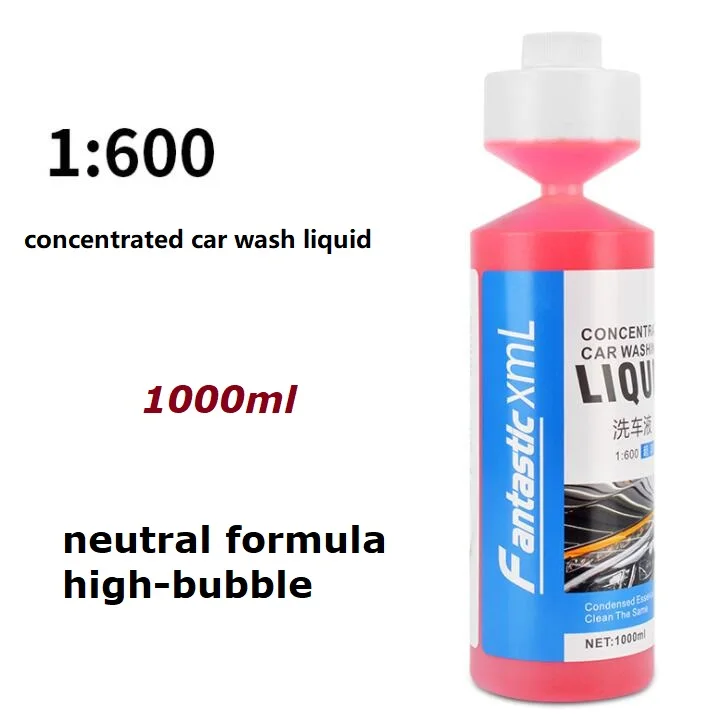 1000 мл ультраконцентрированная жидкость для автомойки 1:600 воска нейтральная