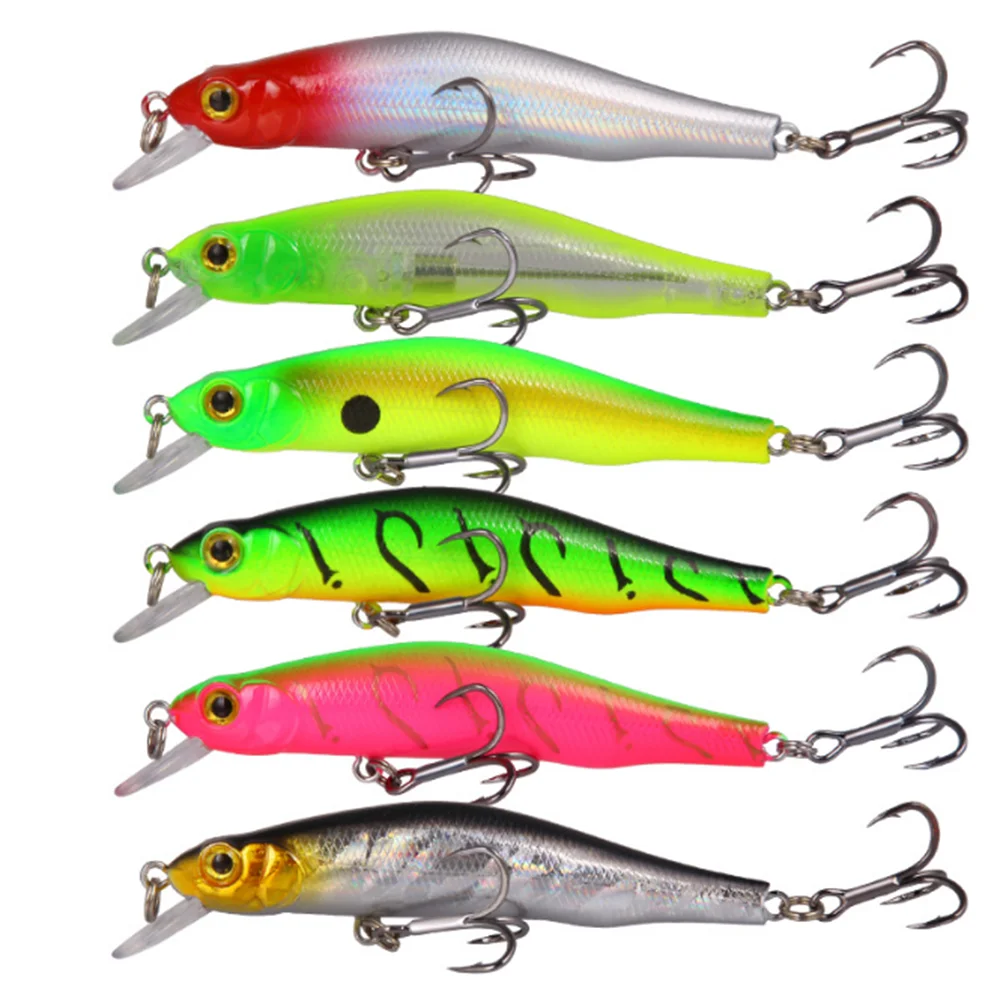 LEO 90 мм 8 г приманки для рыбалки разные цвета minnow crank магнитная система горячей