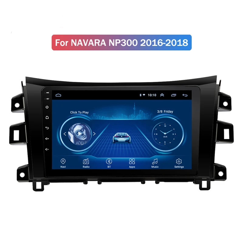 Для Nissan Navara NP300 16-18 автомобиля Android Smart GPS навигация Android9 с более чем 71 видами языков