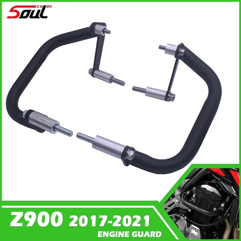 Motorcycle Engine Protective Guard Crash Bar Engine Guard Frame Protection Fit For KAWASAKI Z900 2017-2022 2018 2019 2020 2021