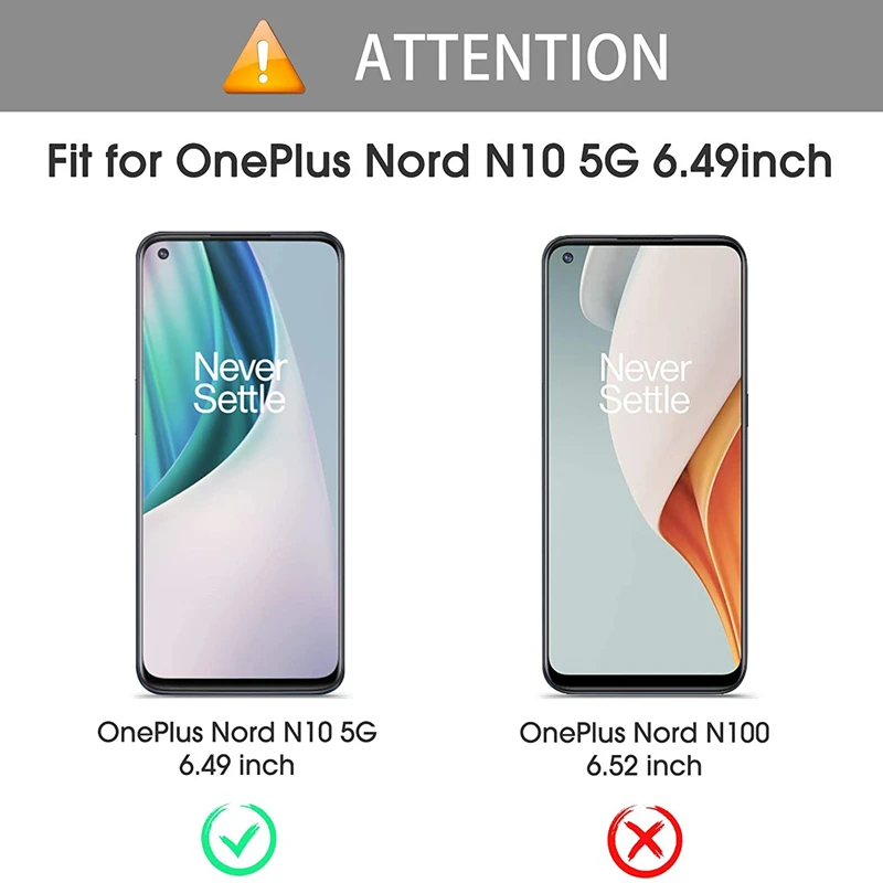2pcs screen protector for oneplus nord 10 5g tempered glass screen protector for oneplus nord 10 9 hardness hd anti scratch free global shipping
