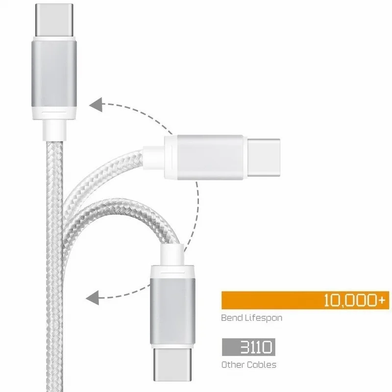 Плетеный зарядный кабель USB Type C для Samsung S10 S20 A50 A70 A90 A51 A71 A81 A91 | Мобильные телефоны и