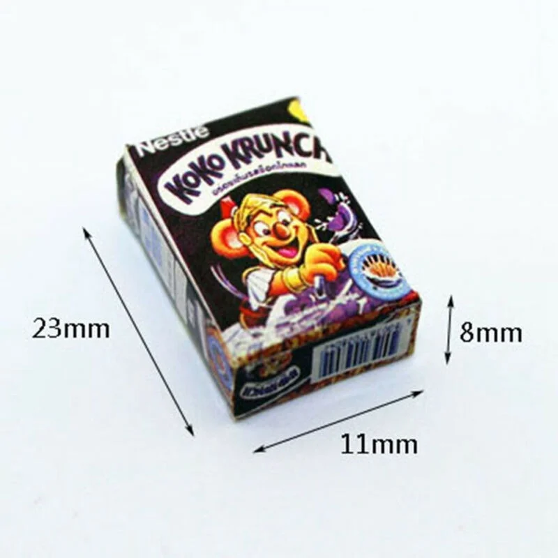 Домашний миниатюрный кукольный домик 1:12 сделай сам с питанием молоком новое и