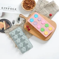 silicone cat claw cake moulds non stick kitchen bakeware cake mould pan pudding maker mold diy chocolate chip mold baking tool