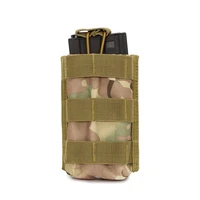 tactical molle single magazine pouch military army hunting bag airsoft walkie talkie holder mag pouches