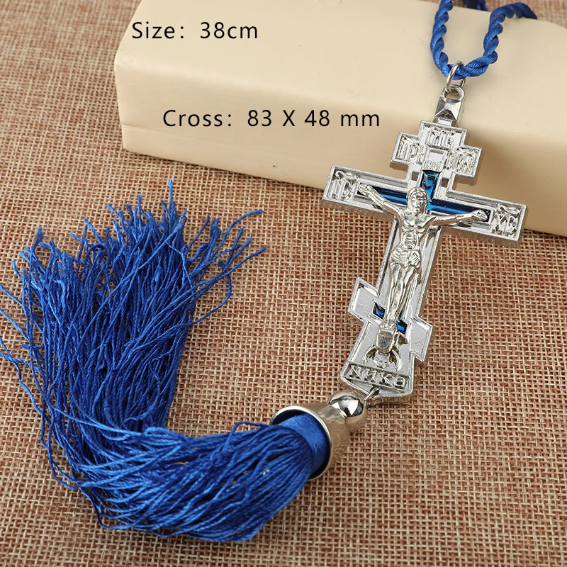 

Православный католический Иисус крест в машине Ретро подвеска с Христом Святого Бенедикта настенное украшение с распятием сувениры для це...