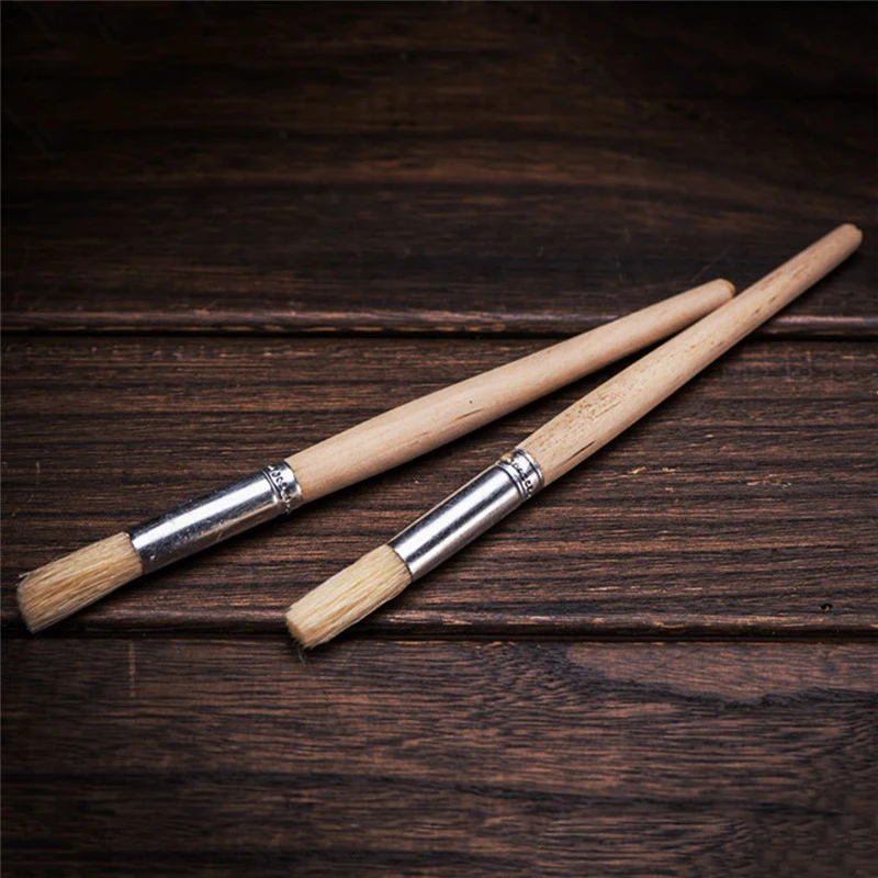 

Coffee Machine Grinder Cleaning Brush Bristle Wooden Handle Coffee Milk Powder Brushes Household Bar Cleaning Brush Coffee4